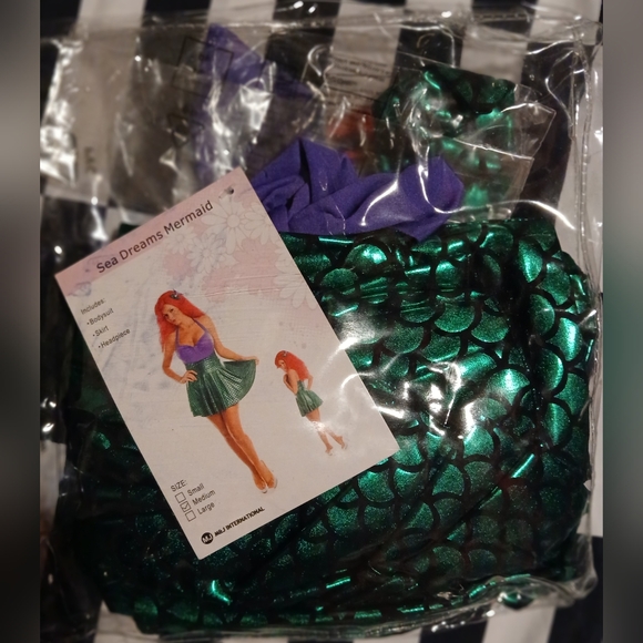 Sea Dreams Mermaid Costume, Medium - Picture 2 of 2